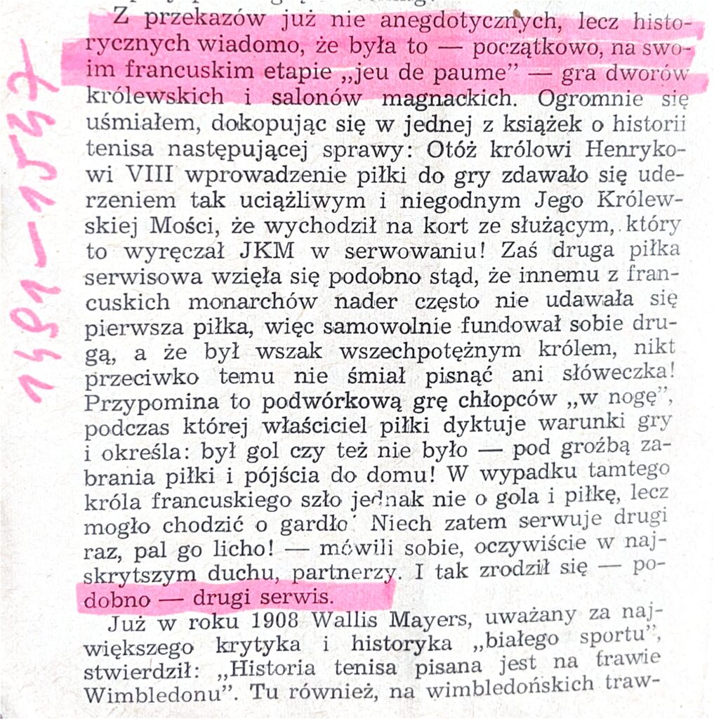 Z przekazów juz nie anegdotycznych, lecz histo-